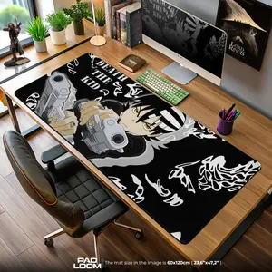 Soul Eater Death the Kid Guns Mouse Pad, Anime Gaming Desk Mat, Desk Mat, PC Accessories.