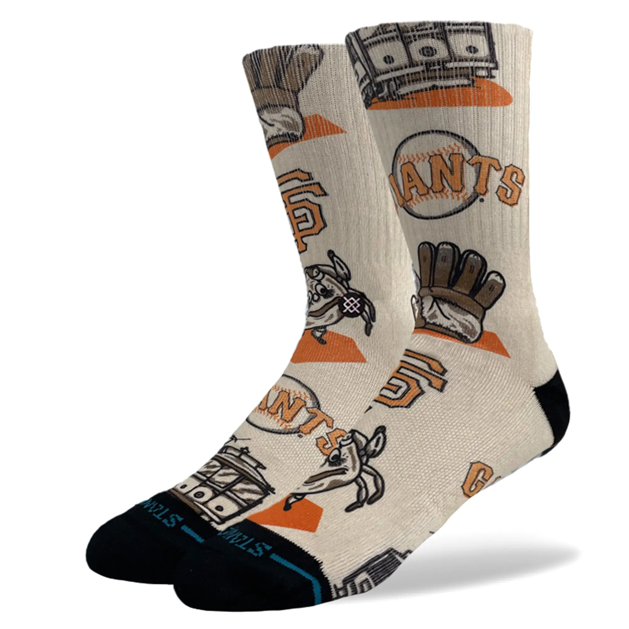 Stance MLB Local Crew Socks - San Francisco Giants