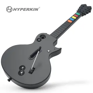 Hyperkin - Hyper Jammer - Wireless Guitar Controller for PS3 & PC, Compatible with Guitar Hero, Rock Band & Clone Hero - Black