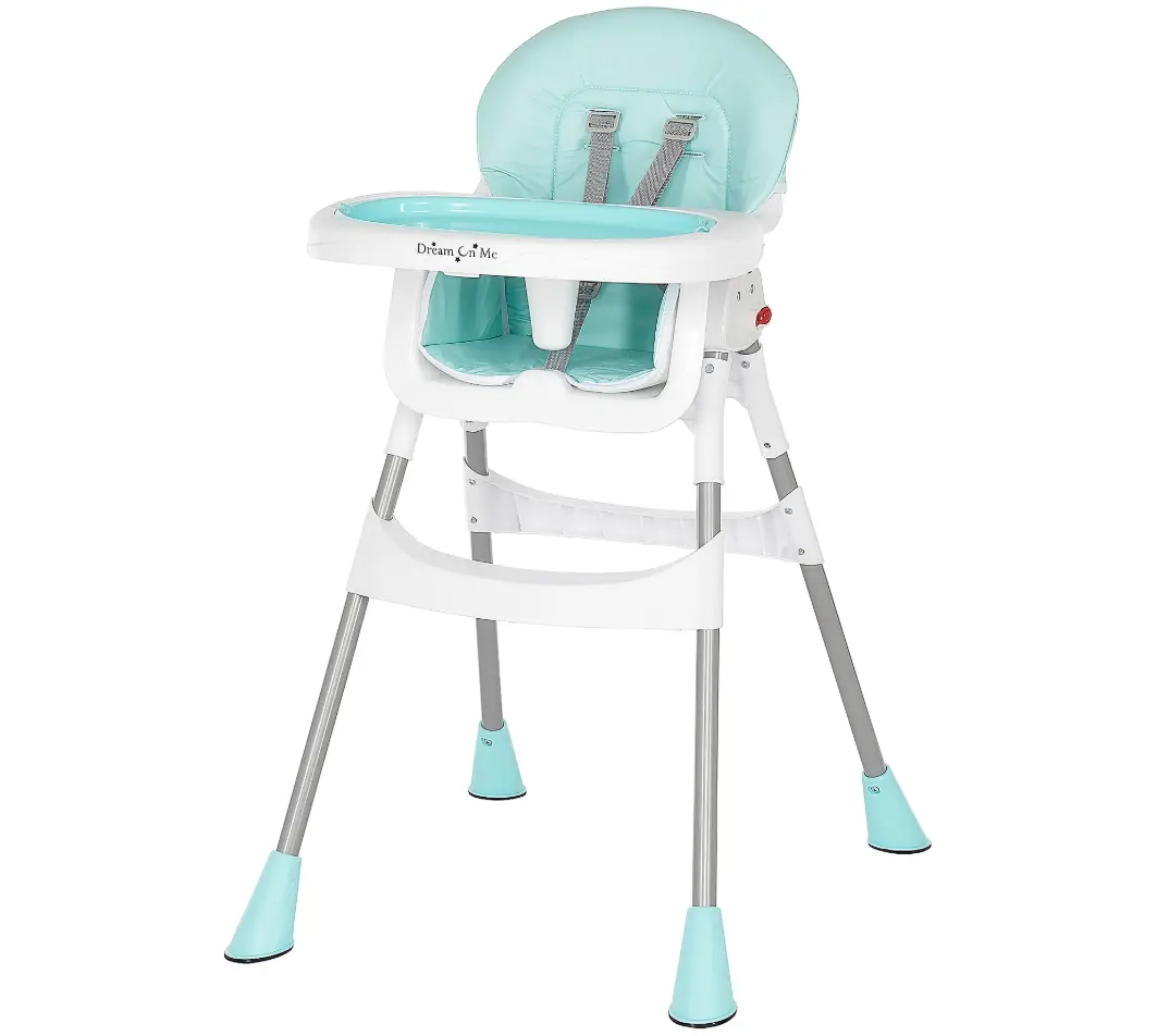 Tabletalk  Simple Folding Chair with Removable Snack Tray, Table Leg System