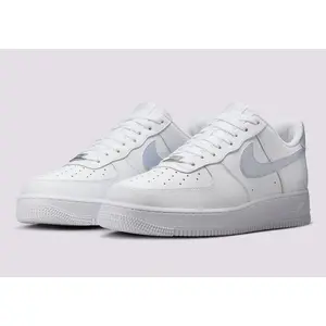 Men's Nike Air Force 1 "Ghost" White/Grey FJ4146-117 Fashion Athletic Sneaker