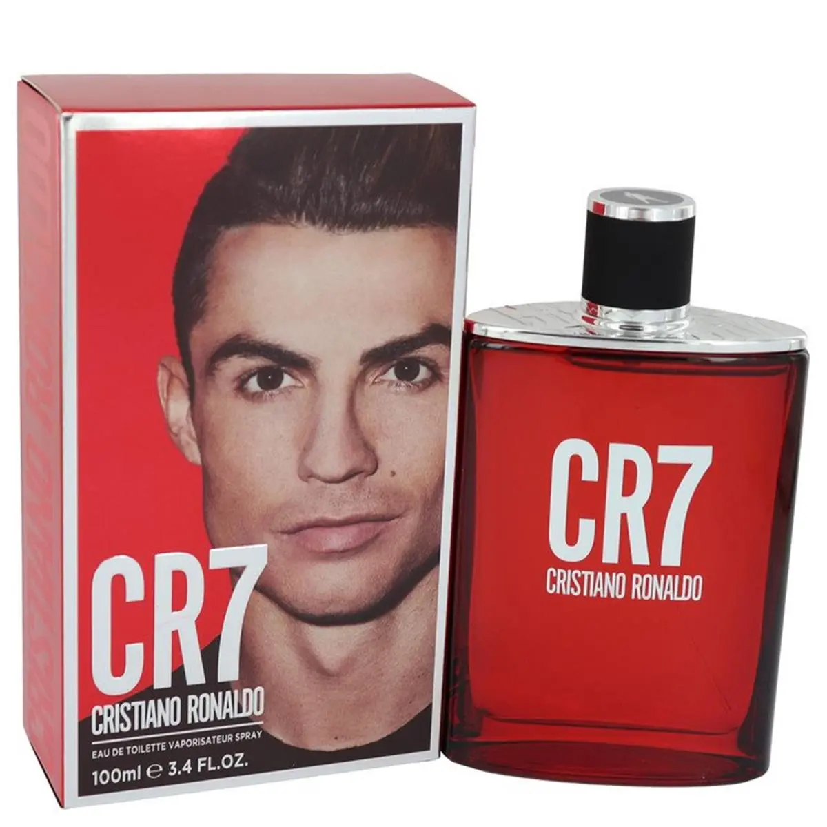212 MAIN Cristiano Ronaldo CR7 541685 Men's Eau De Toilette Spray - 3.4 fl oz Cologne Fragrance, Signature Scent, Everyday Use, Long-Lasting Aroma, Skin-Friendly EDP Spray, Edp Sprays