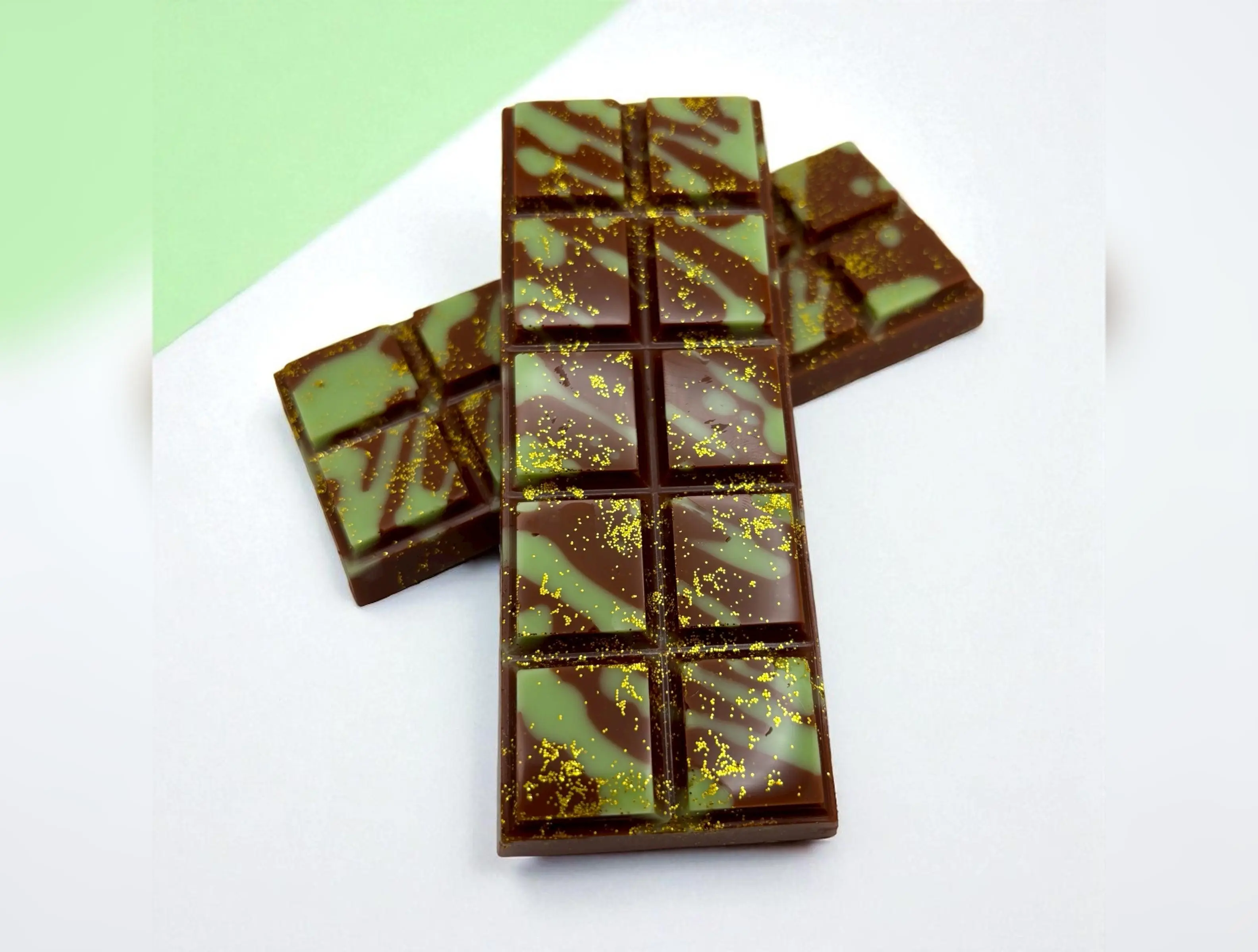 Dubai Chocolate Wax Melts Snap Bar. 2 oz. Soy Wax Melts/Strongly Scented Wax Melts. 1 Bar
