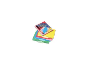 Pendaflex 82300 Two-Tone File Folders, 1/3 Cut Top Tab, Letter, Assorted Colors, 24/Pack