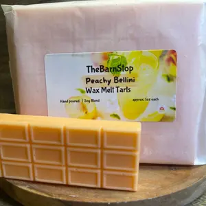 Peach Bellini wax melt Soy Wax