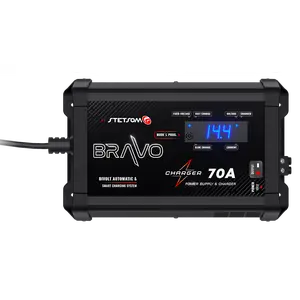 Stetsom BRAVO Charger 70A Power Supply Smart Charging