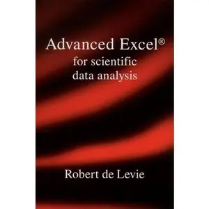 USED-Advanced Excel for Scientific Data Analysis by Robert de Levie (Paperback)