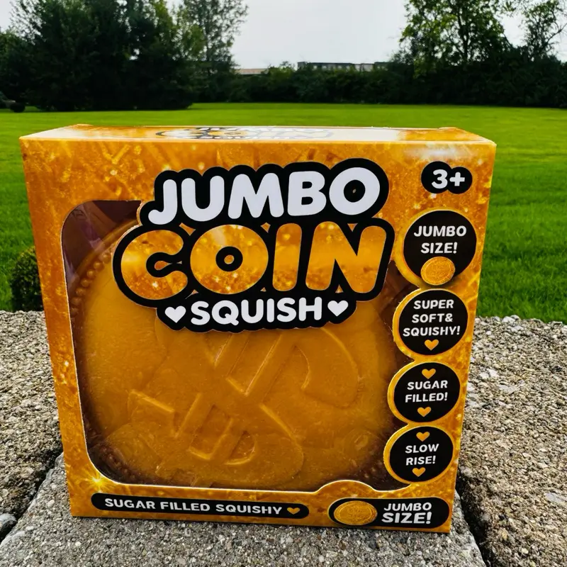 Jumbo Coin Squish Toy