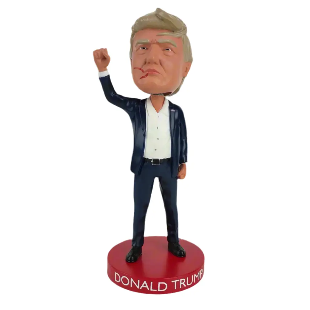 Donald Trump “Keep Fighting” Bobblehead - USA Patriots Donald Trump “Keep Fighting” Bobblehead - USA Patriots