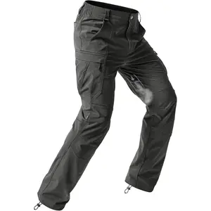 Moosehill Men's Hiking Pants: Quick Dry Water Resistant Lightweight for Outdoor Fishing Travel with 7 Secure Pockets
