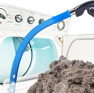 Universal Dryer Vent Cleaner Kit | Flexible Vacuum Hose Attachment for Deep Lint Removal