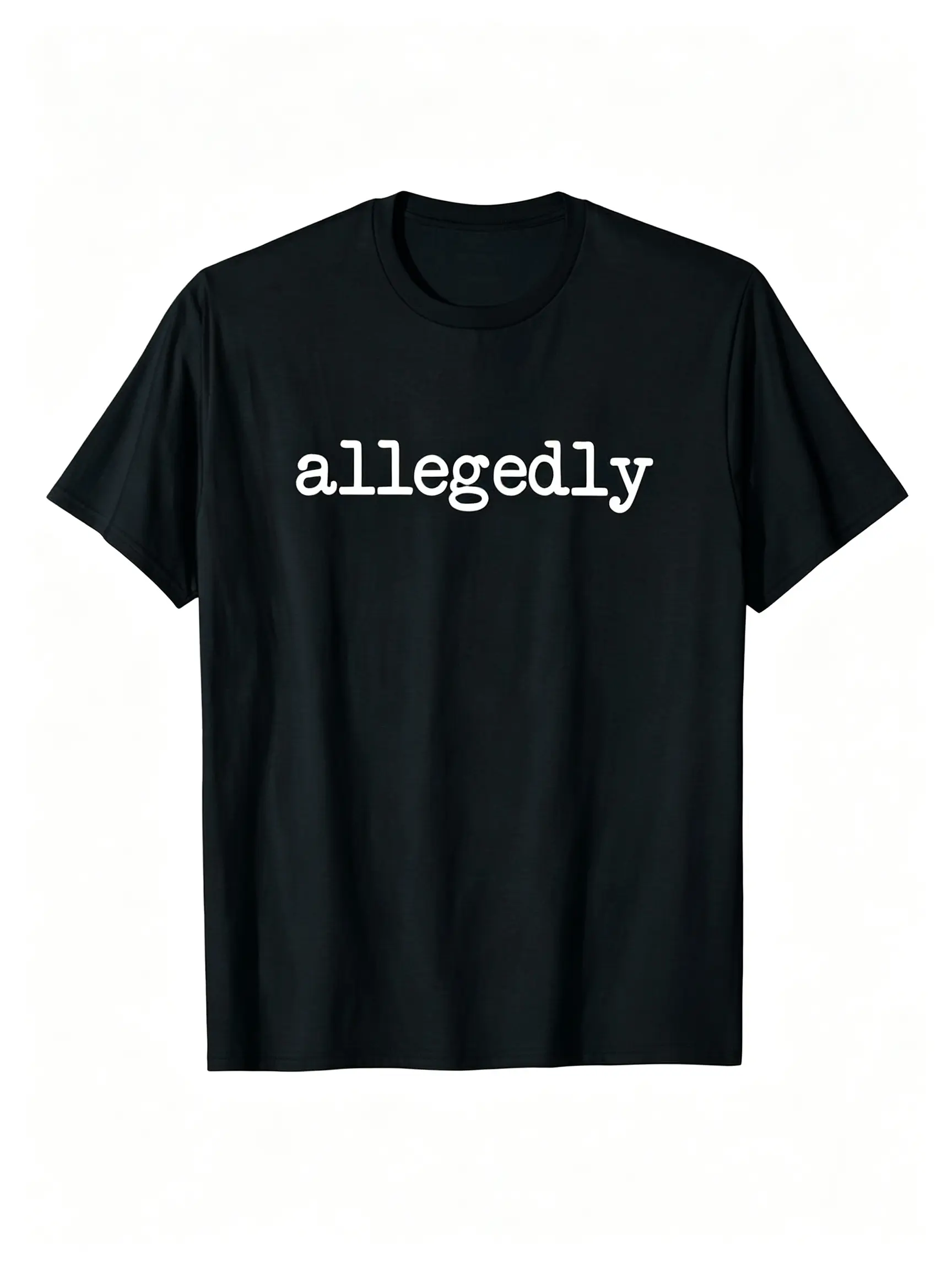 Allegedly Funny Lawyer Attorney TShirt For Men Women Humorous Legal Professional Gift Top