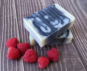 Black Raspberry Vegan Bath Soap | Handcrafted, Natural, For Sensitive Skin