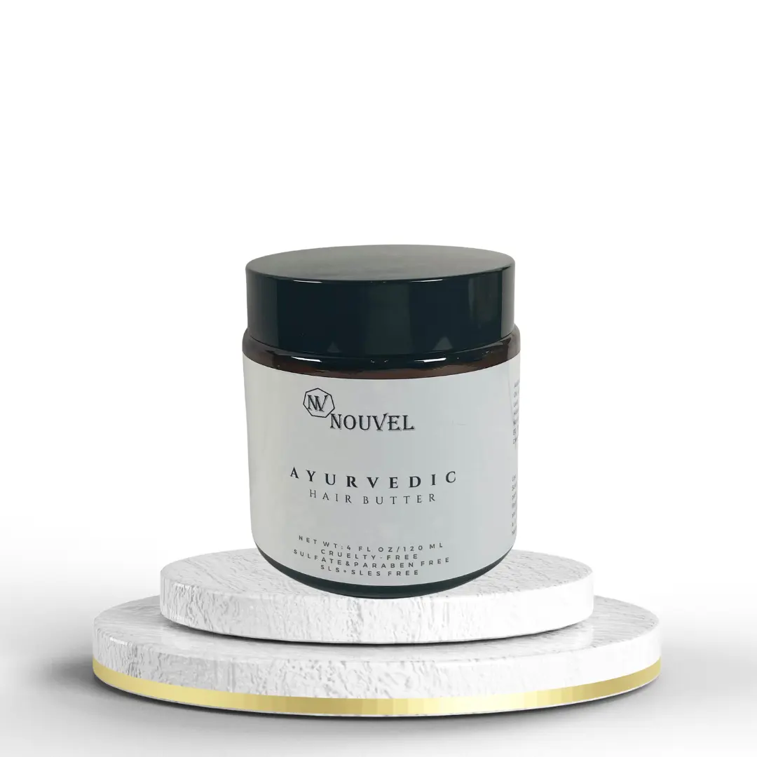 Ayurvedic Hair Butter Haircare Moisture Hydrating Castor Oil Clear Moisturizing Hydrate Nourishing