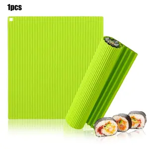 Silicone Sushi Roll Tool, Bamboo-Style Sushi Mould, Commercial Nori Wrapper Mold, Specialized Rice Bowl Maker, Single Unit