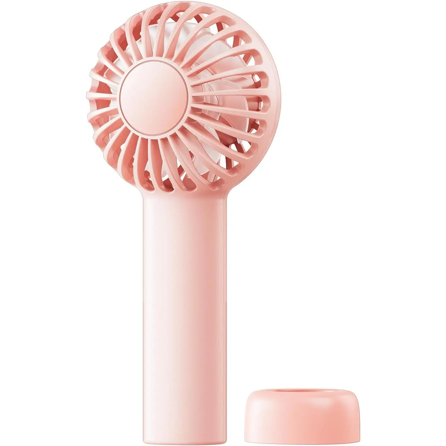 Mini Portable Fan - Rechargeable Handheld Fan, 3 Speeds Personal Small Hand Gifts for Travel Essentials, Lash, Makeup, Eyelash, , Girls, Women - USB, Cute Design