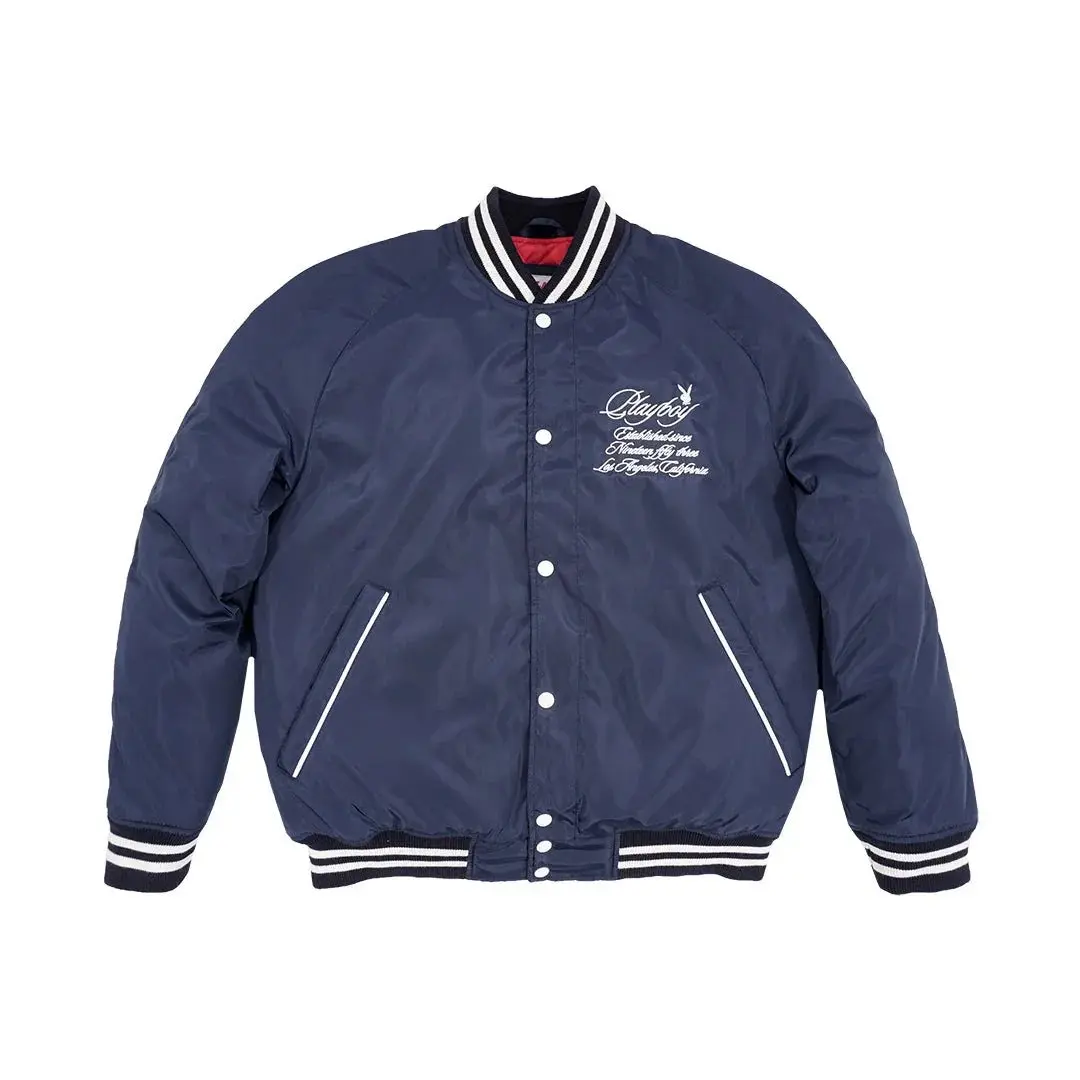 PB EST.53 LA Blue Varsity Jacket
