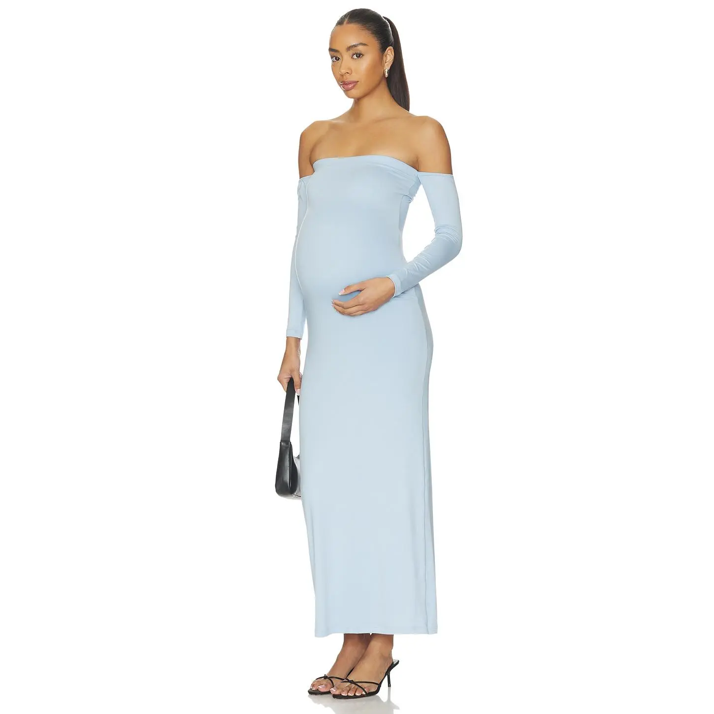 BUMPSUIT The Angelina Dress in Powder Blue