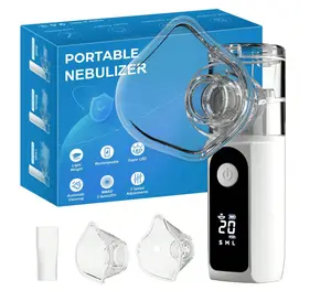 Portable & Rechargeable Nebulize Machine for Adults and Kids, Portable Nebulizer with Two Modes & Self-Cleaning