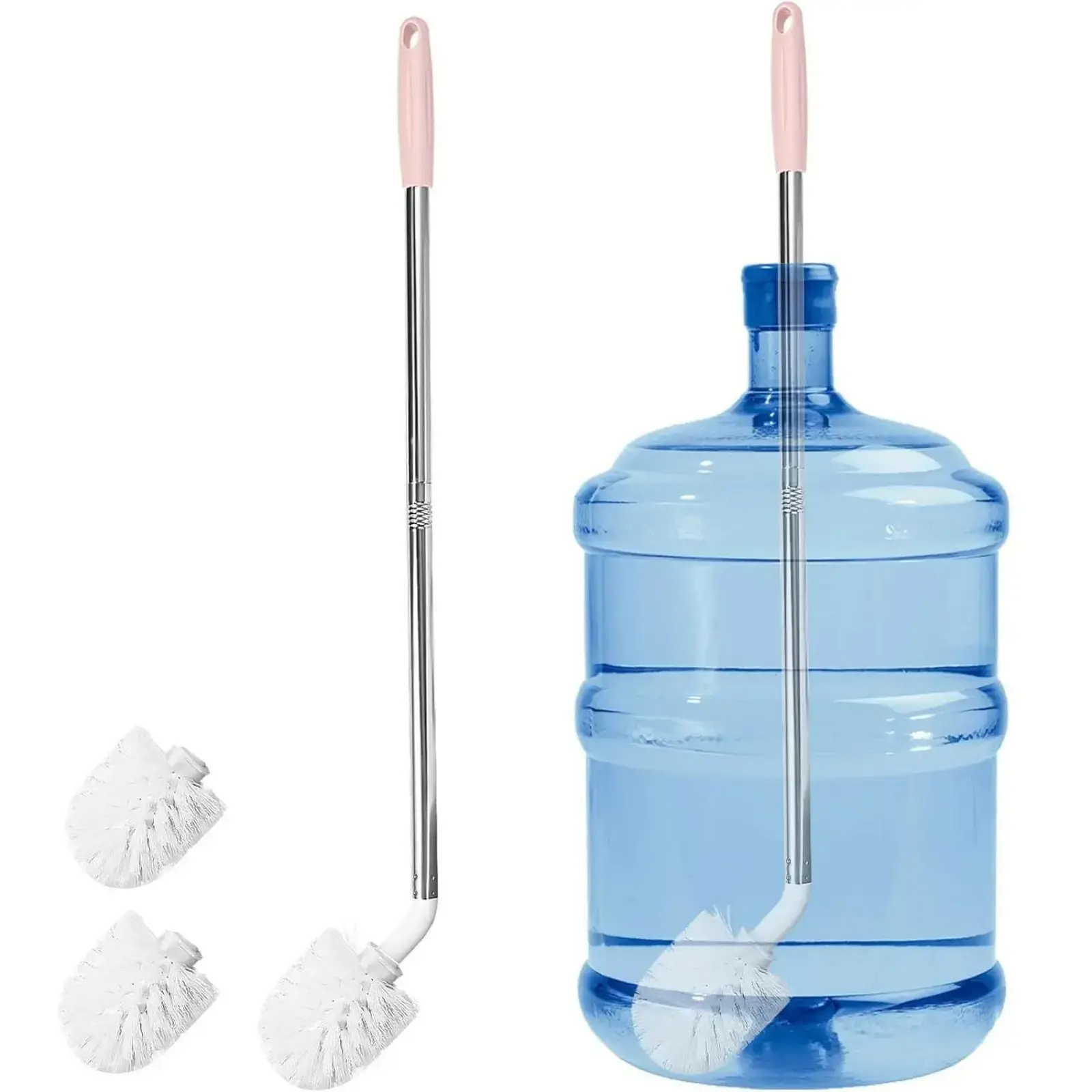 5 Gallon Water jug Cleaning Brush2 Pack Bucket Brush, Kettle Brush, Cleaning Extra Long Bottles, 5 Gallon Jug Cleaner, Water Bottle BrushCarboy Brush.