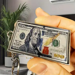 Mini Dollar Bill Keychain – Fun Replica Currency Charm for Keys, Wallet, Backpack & Gift Idea