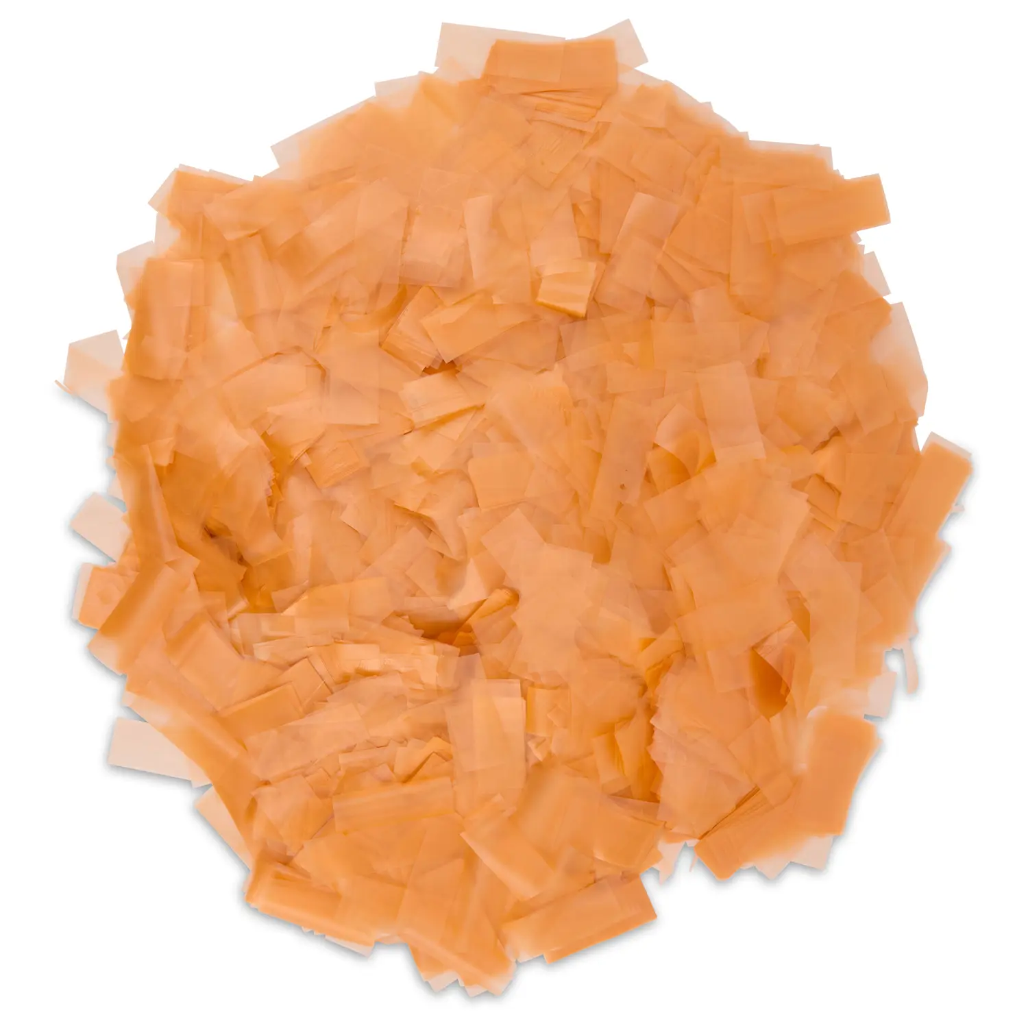 Orange Rice Paper Confetti - 1LB Loose Pack, Lightweight, Water-Soluble, Biodegradable, Edible, Eco-Friendly, Balloon-Friendly, Safe for Wedding & Birthday Parties, Enhances Visual Appeal for Guests (Home & Festive Party Essentials)