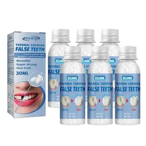 EELHOE Moldable Dental Gel Dentures Temporary Fillings Cavities and Teeth Fillings Temporary Tooth Filling Gaps | Shapeable Kit