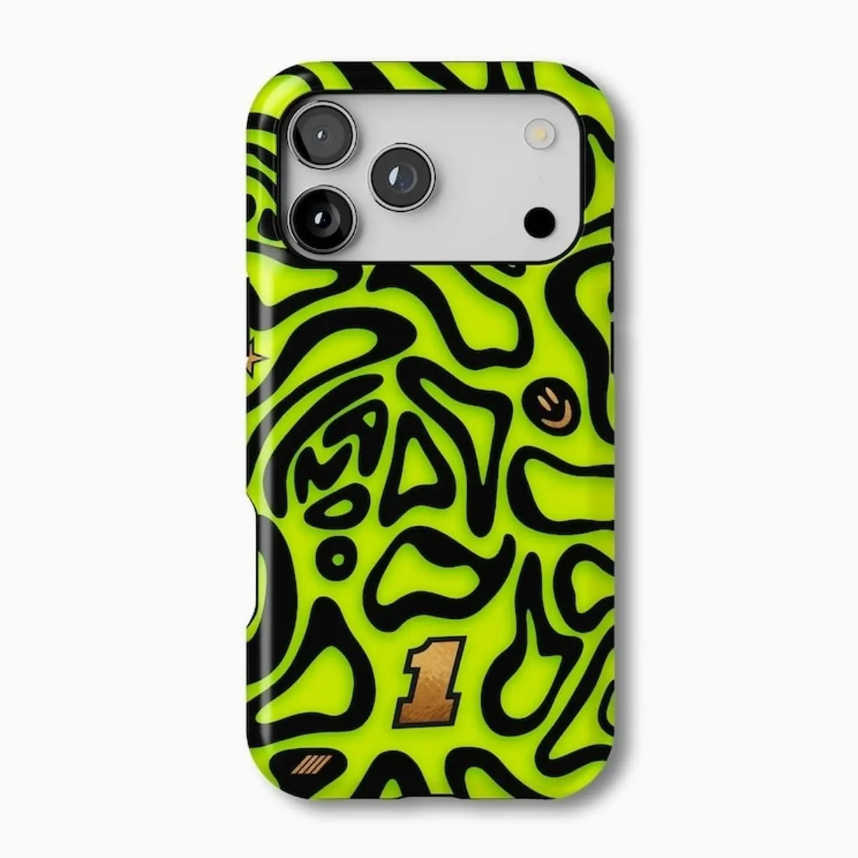 Lando Norris 2026 Helmet Blobs Tough Phone Case | F1 Racing Aesthetic Cover for iPhone 17–11 & Samsung Galaxy | Motorsport Fan Gift