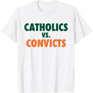 Classic Catholics vs Convicts 988 Shirt