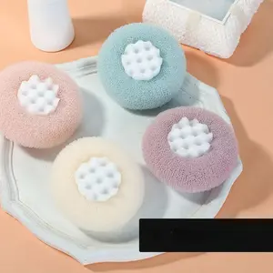 BeadBreath 4-Pcs Super Soft Exfoliating Bath Sponge Set - Body Brush, Shower Loofah Sponge, Gentle Deep Clean Body Scrubber for Bath Cleaning, Ideal Gift for Sports & Outdoor Protective Gear Maintenance