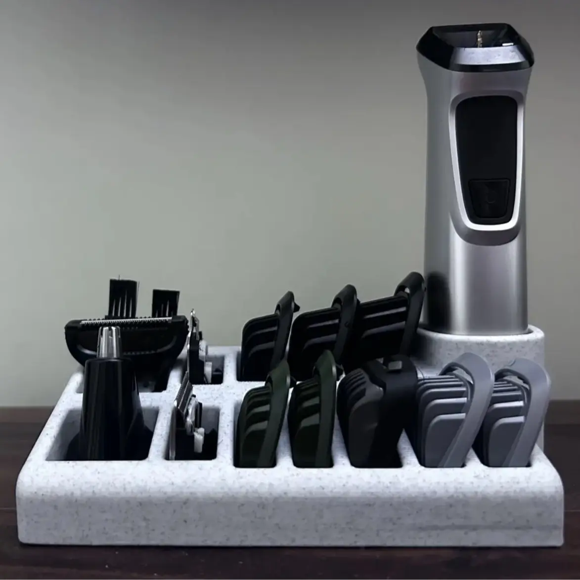 Philips Multigroom 7000 Trimmer + Accessories Organiser