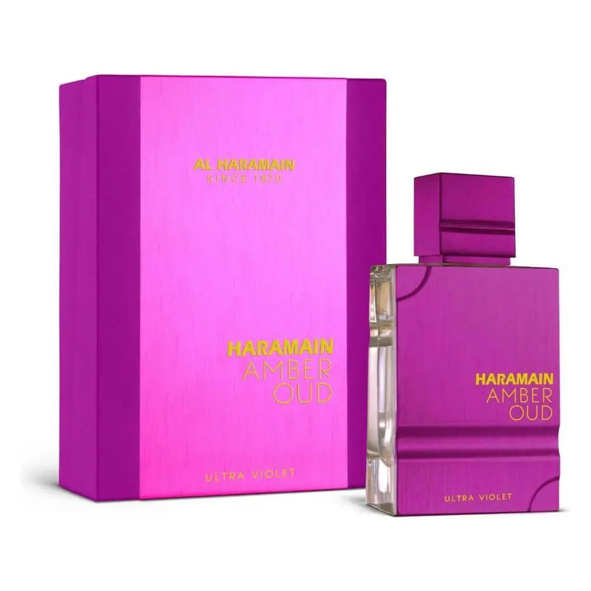 Al-Haramain Amber Oud Ultra Violet Women's EDP - 2.0 fl oz Floral Rose & Jasmine Blend Fragrance with Ginger Base, New in Box, Elegant Exotic Chic Amber Floral Jasmine Women's Fragrance, Floral Jasmine Perfume, Amber Women's Fragrance
