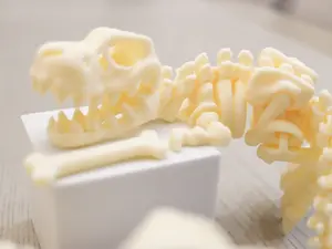 3D Printed -  T Rex Skeleton Dino Decor Figurine