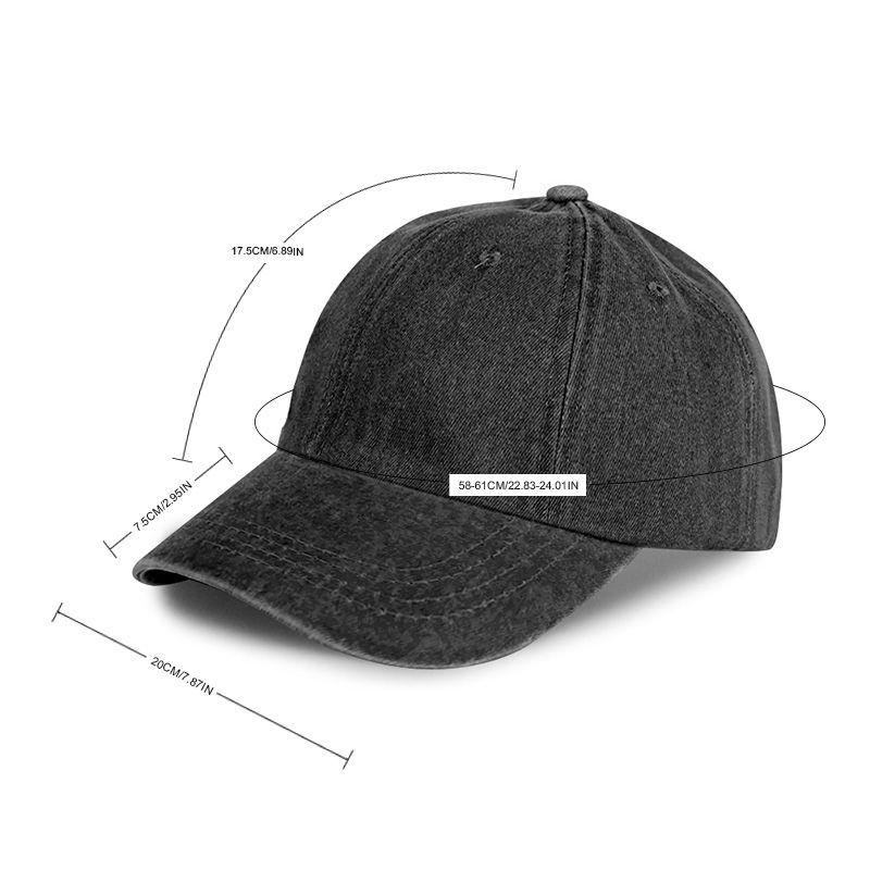 Be Pretti Good Printed Vintage Men's and women's  Hat - Distressed Washed Baseball Cap for Everyday Wear, Perfect Gift
