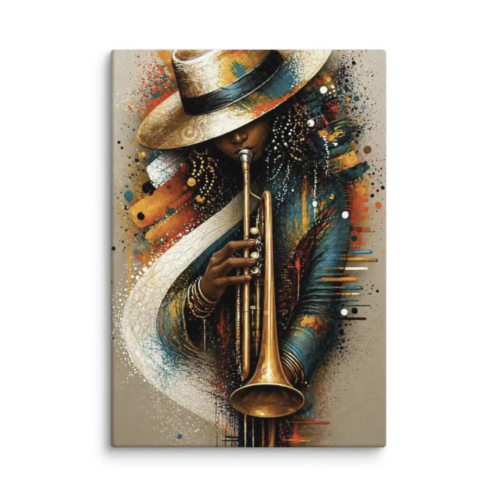 Flowing Melodies Canvas
