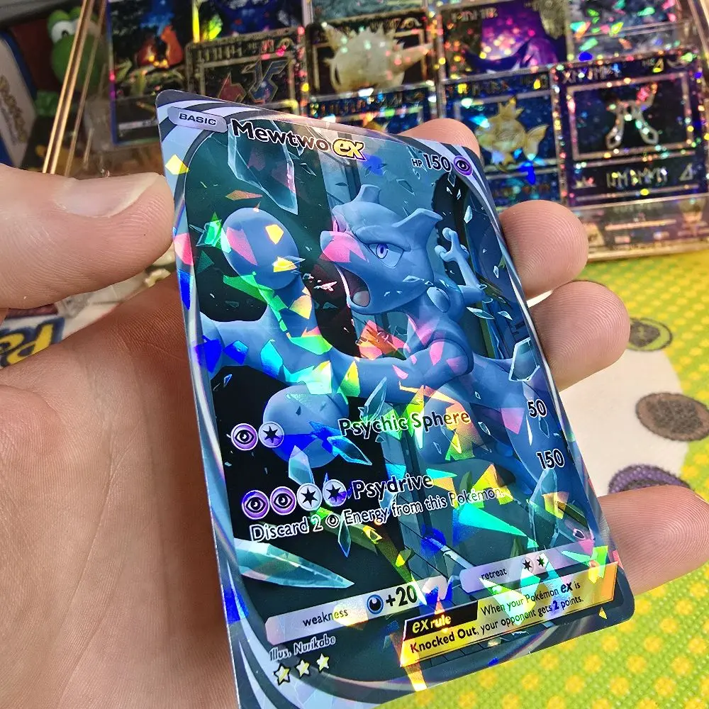 holo cards pokemon tcg pocket TCG: 25 Eevee ex Holo Fan-Made Pokmon