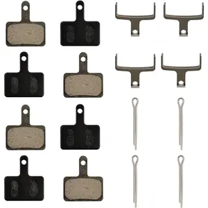 4 Pairs   Bicycle Disc  Pads for TRP Tektro Shimano Deore Br-M575 M525 M515 T615 T675 M505 M495 M486 M485 M475 M465 M447 M446 M445 M416 M415 M395 M375 M315 M355 C601 C501 ...