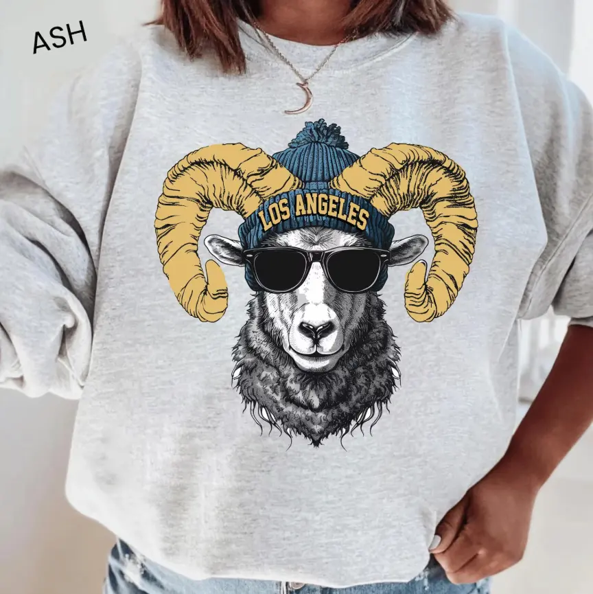 Adults and Youth Los Angeles Team Sweatshirt, Los Angeles Football Sweatshirt, Game Day Sweatshirt, LA Game Day Sweatshirt, Retro LA Fan T-Shirt