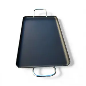 Durable Teflon Coated Comal 12"x19.5" for Efficient Cooking