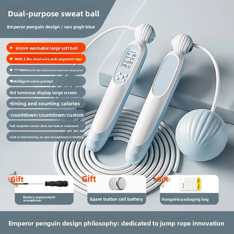 Vansing Blue (Long Rope + Big Ball) Counting