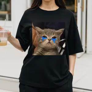 Women's T-shirt, featuring humorous and funny emoji prints, the clothes will express for you without you needing to say a word Clothes of friends who share the same bad taste
