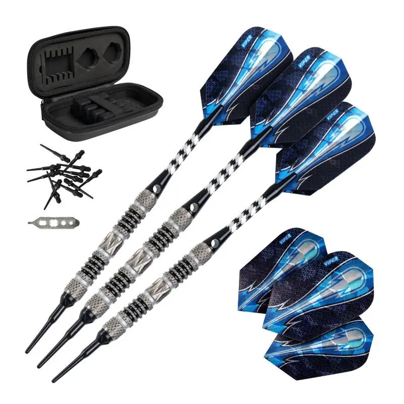 Viper Astro Darts 80% Tungsten Soft Tip Darts Black Rings 20 Grams