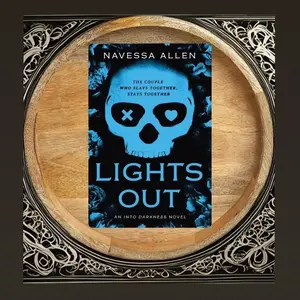 Lights Out: An Into Darkness Novel by Zando ( a fast-paced standalone dark romance book) Navessa Allen Cover Art
