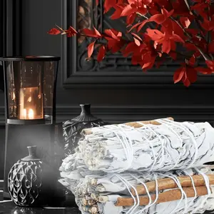 White Sage + Cinnamon Sage Stick