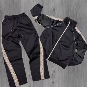 Valabasas - Monaco Satin Track Set - BLACK - 1022 1049