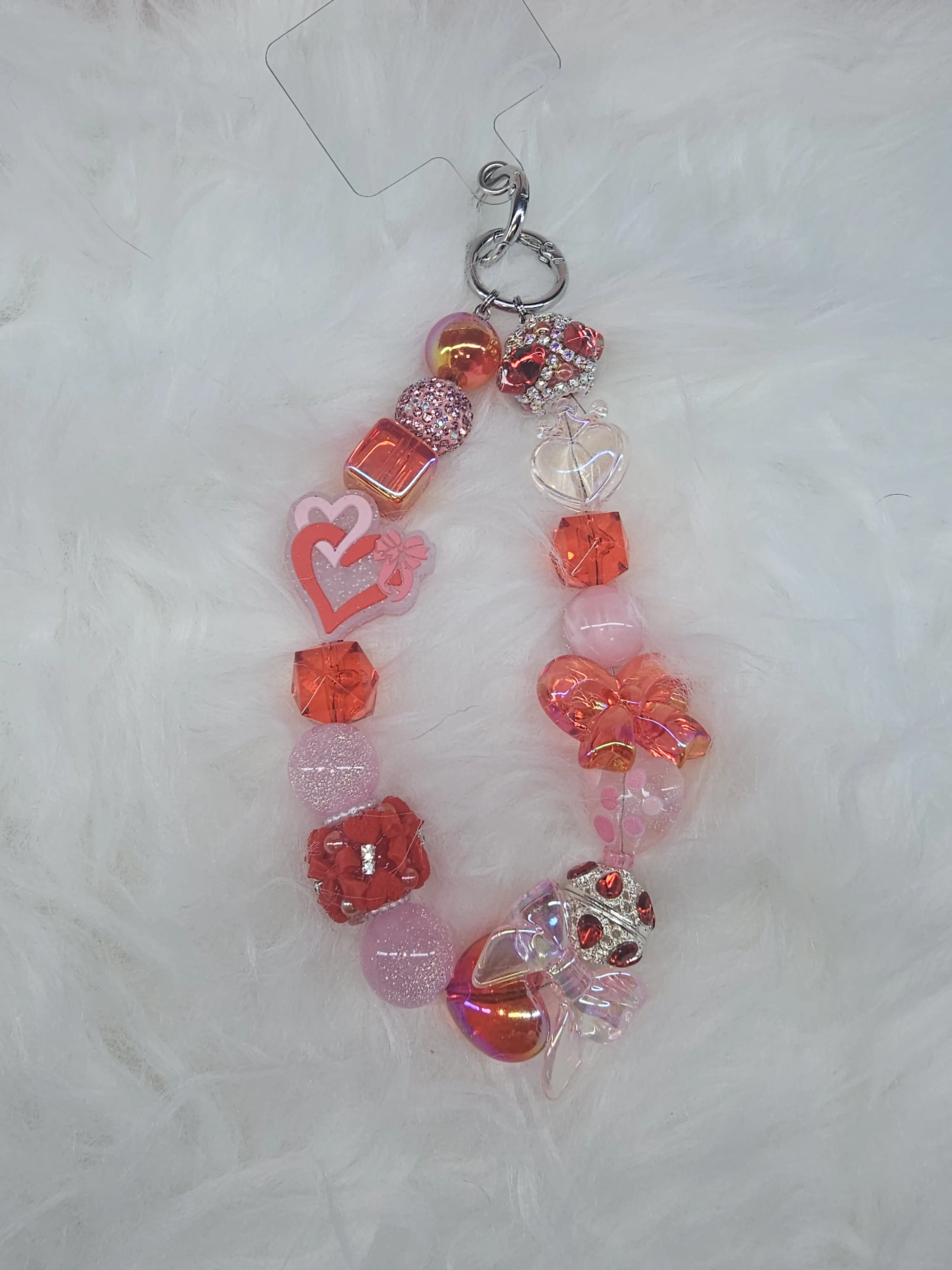 Crazy love phone charm chain
