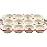 Temp-tations Seasonal 12-Cup Muffin Pan with Figural Handles