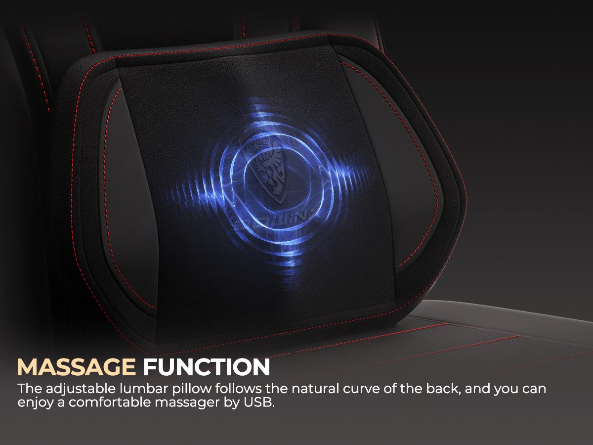 Dowinx Fabric Gaming Chair with Footrest,Big and Tall Game Chair for Heavy People, Gamer Chair with Massage Lumbar Support,Ergonomic Computer Gaming Chair for Adults Dowinx Fabric Gaming Chair with Footrest,Big and Tall Game Chair for Heavy People, Gamer Chair with Massage Lumbar Support,Ergonomic Computer Gaming Chair for Adults