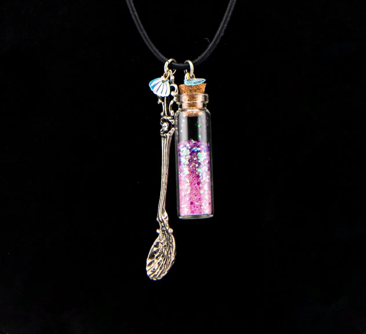 Enchanted Mermaid Spoon Necklace