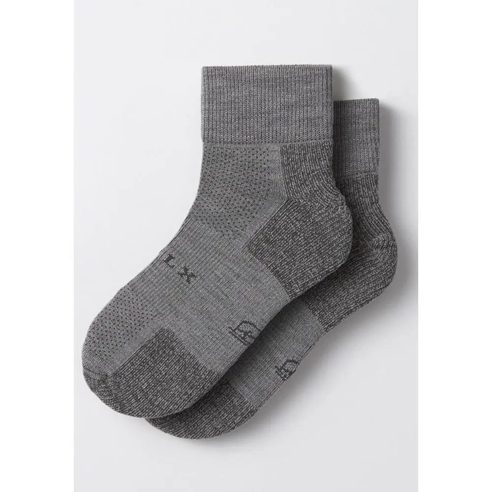Womens Rambler Ankle Sock - Pebble